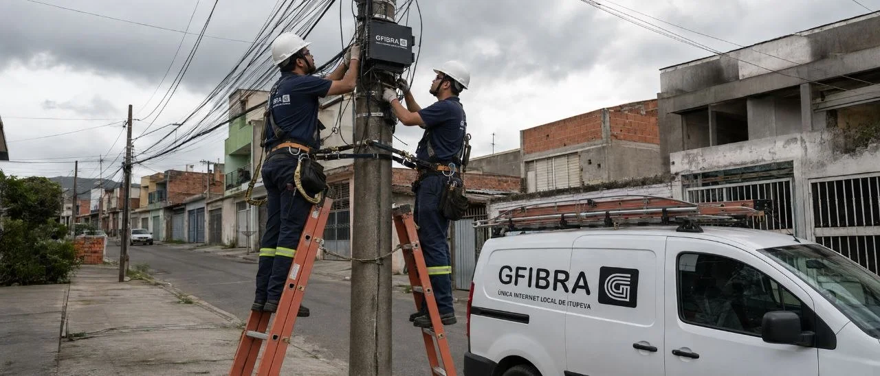 Gfibra leva fibra ótica ao Vale das Pedras e ao Residencial Vila Triunfo, em Itupeva